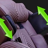 Patented adjustable bicep and shoulder airbags. Luraco i9 Max Shoulder Airbags